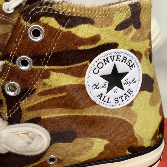 CONVERSE CHUCK 70 HI GREEN/BLACK/EGRET MEN’S - Picture 8 of 16